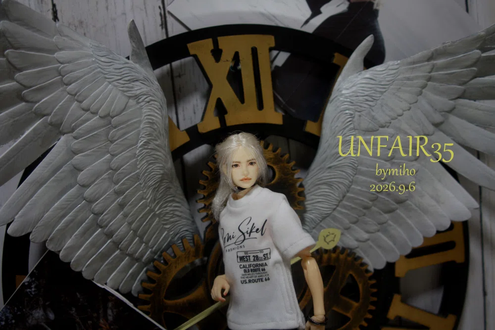 1/6カスタムドールヘッド☆UNFAIR35☆bymiho☆PetWORKs☆男子図鑑