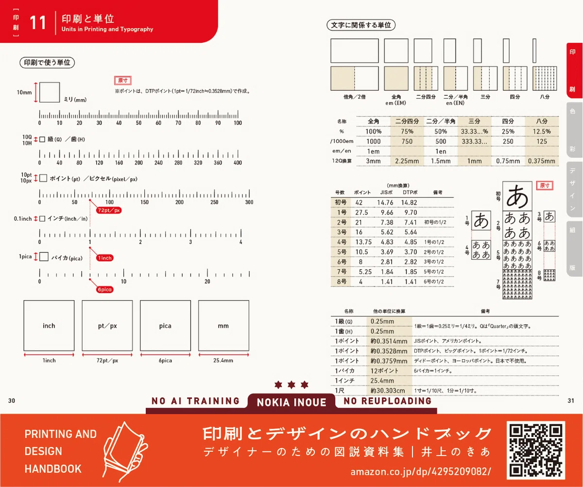 印刷とデザインのハンドブック』｜井上のきあ
