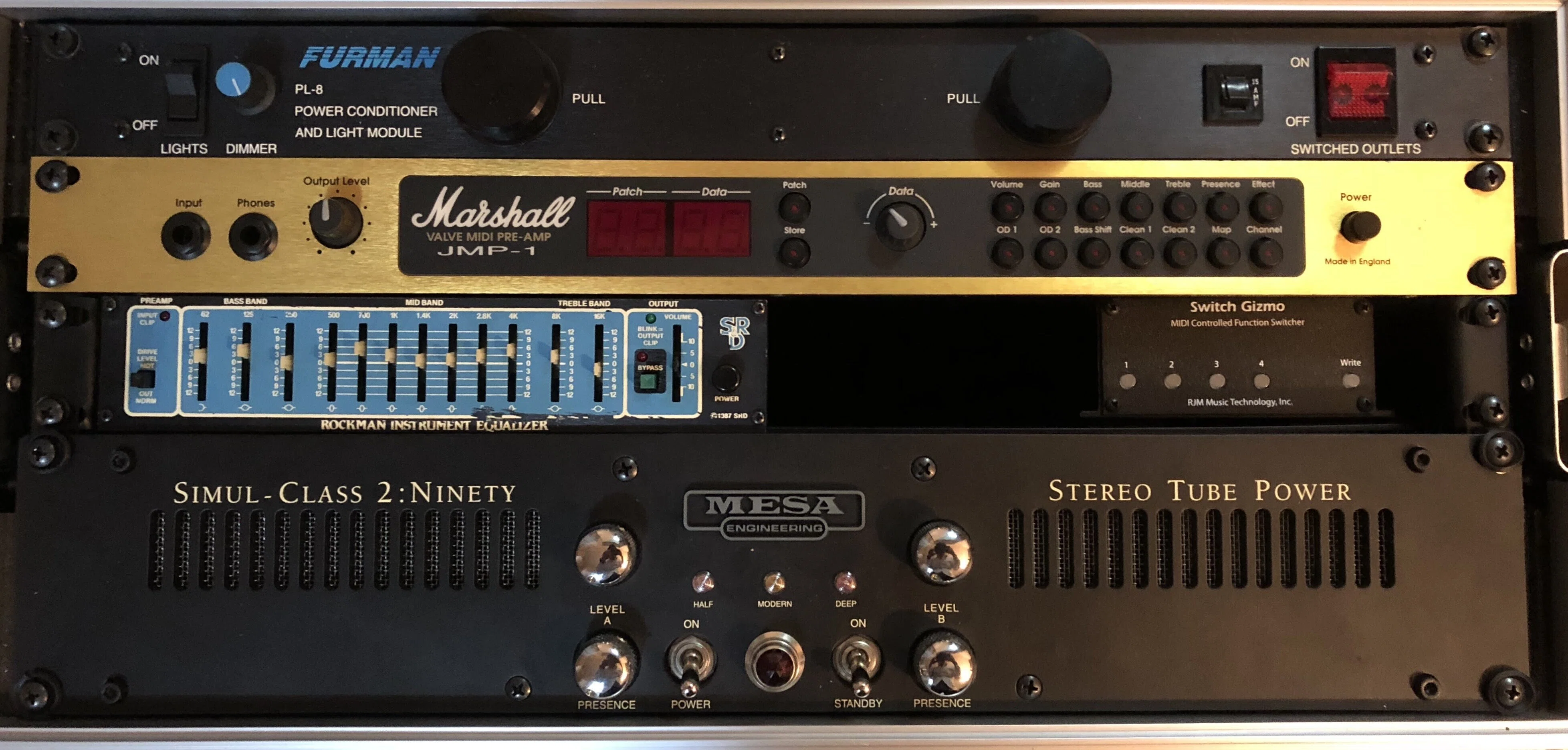 9年かけて、同じことをやっていました。JMP-1 + 2:90 のラックの話
