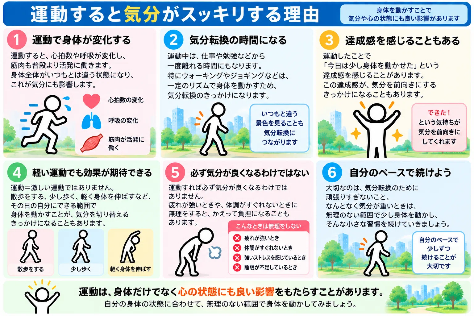 Why Exercise Makes You Feel Refreshed｜Shiki&Rare