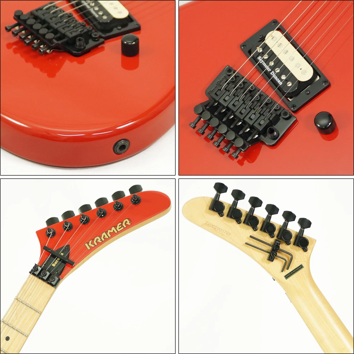 80年代メタルへのオマージュ「KRAMER Baretta」が現品限りのキズあり超