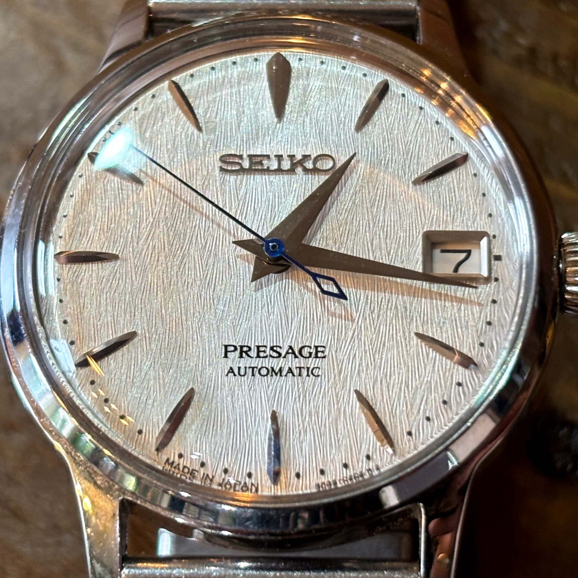 腕時計の話｜SEIKO PRESAGE STAR BAR SRRY033──「冬景色」と名付け