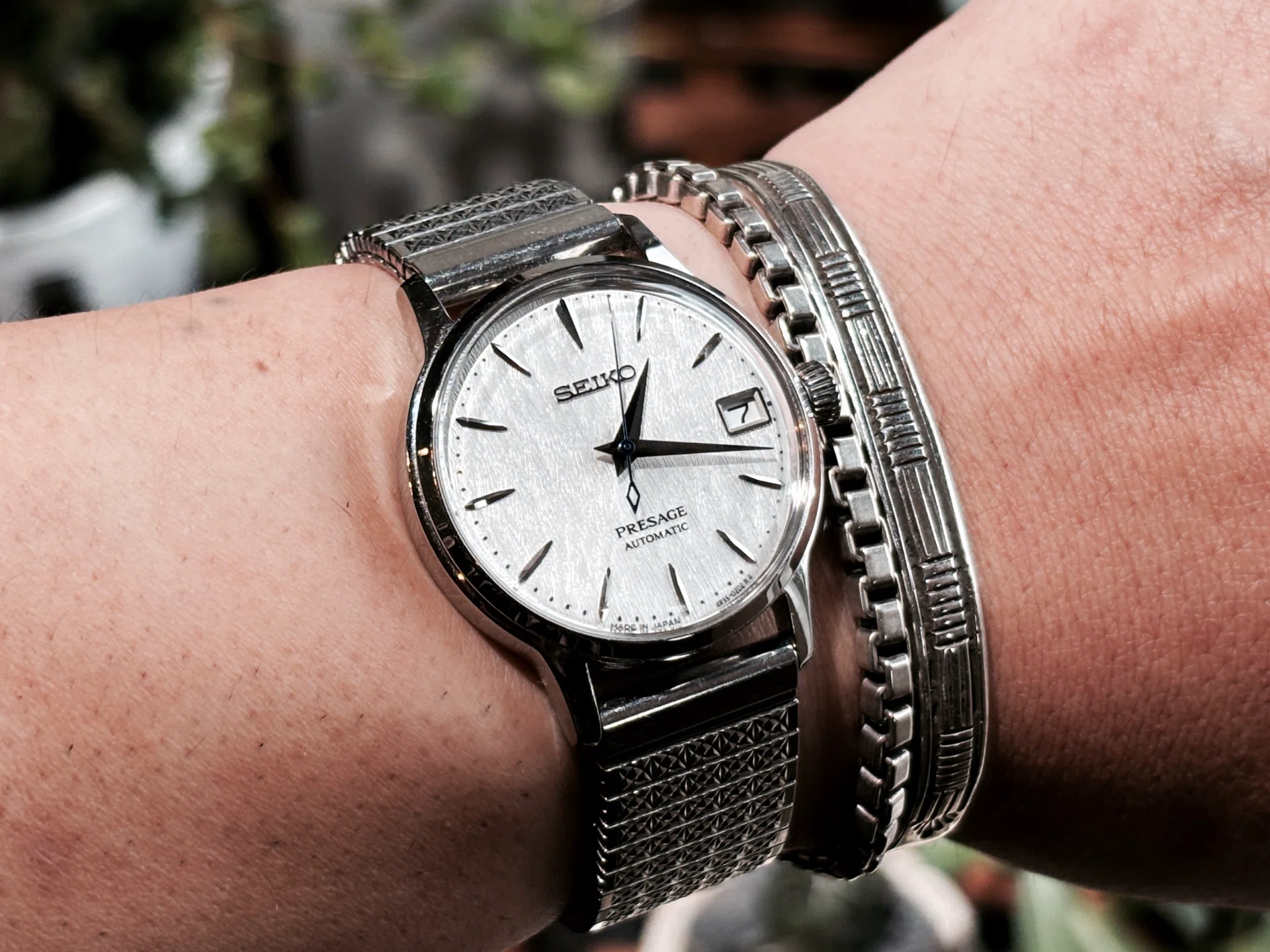 腕時計の話｜SEIKO PRESAGE STAR BAR SRRY033──「冬景色」と名付け