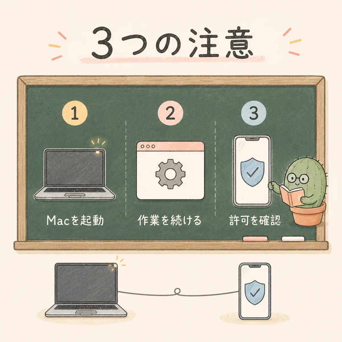 Remote Control利用時の大切な注意点