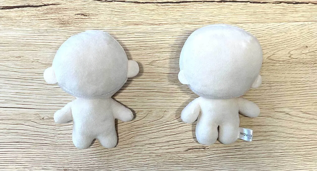wawaちゃん素体の顔を刺繍で推しにする方法｜体は作らなくていい