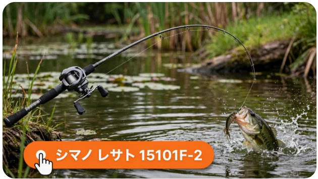 シマノ レサト 15101F-2のインプレ！アキュラシーキャストを極める