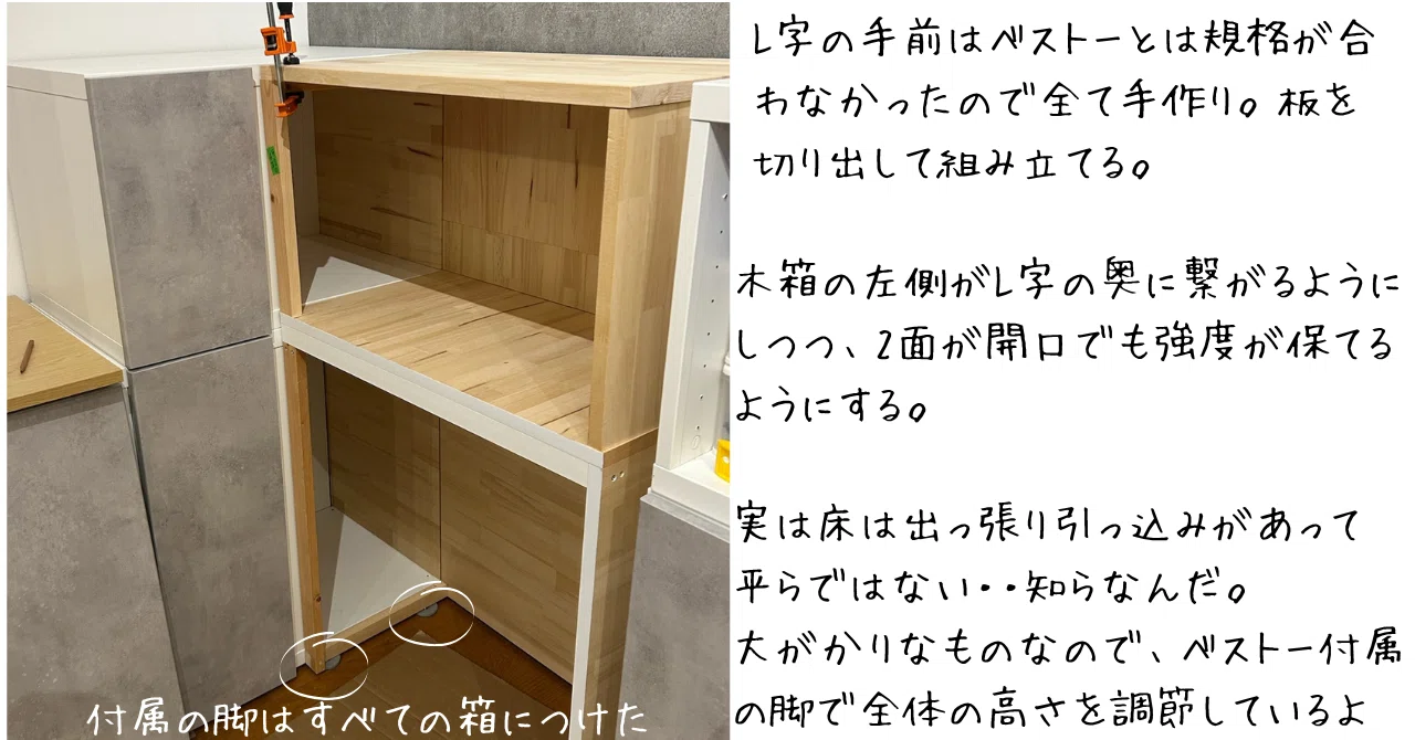 リビングリニューアル③-1【IKEA ベストー】～ 難関(泣)L字収納 編