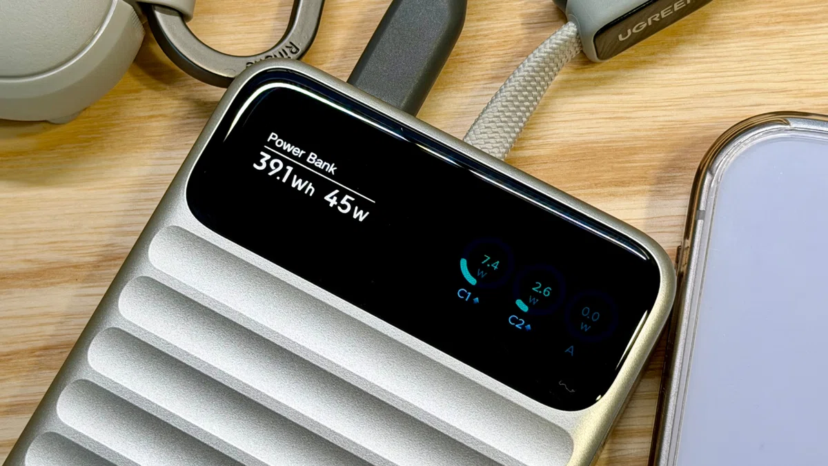 UGREEN Nexode Wavyレビュー!発火の不安が消えた、見えるモバイルバッテリーの本音
