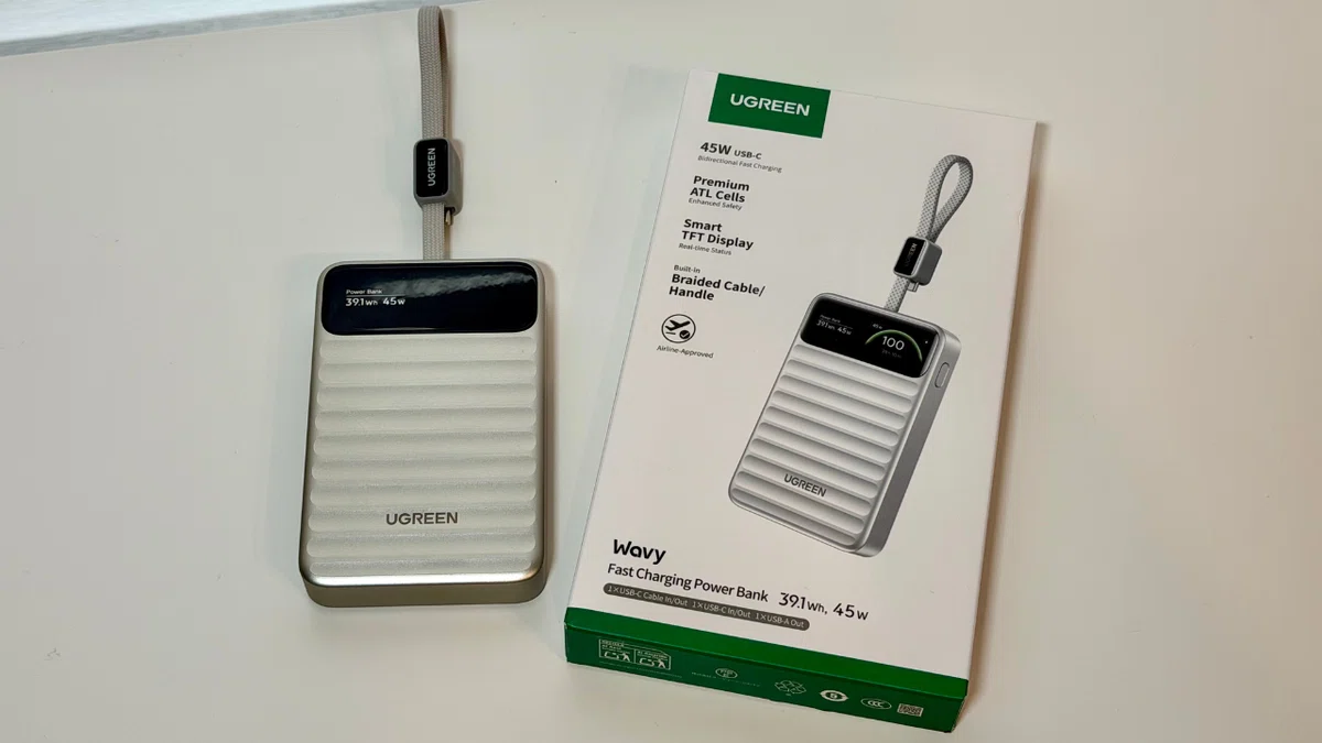 UGREEN Nexode Wavyレビュー!発火の不安が消えた、見えるモバイルバッテリーの本音