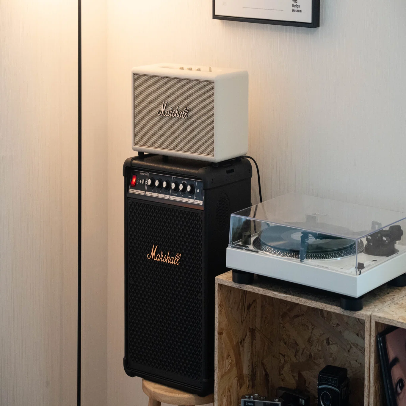 スピーカー・ウーファー Marshall Stanmore レコード直結、壁ピタ配置で“至高”のサウンド体験「Marshall Stanmore