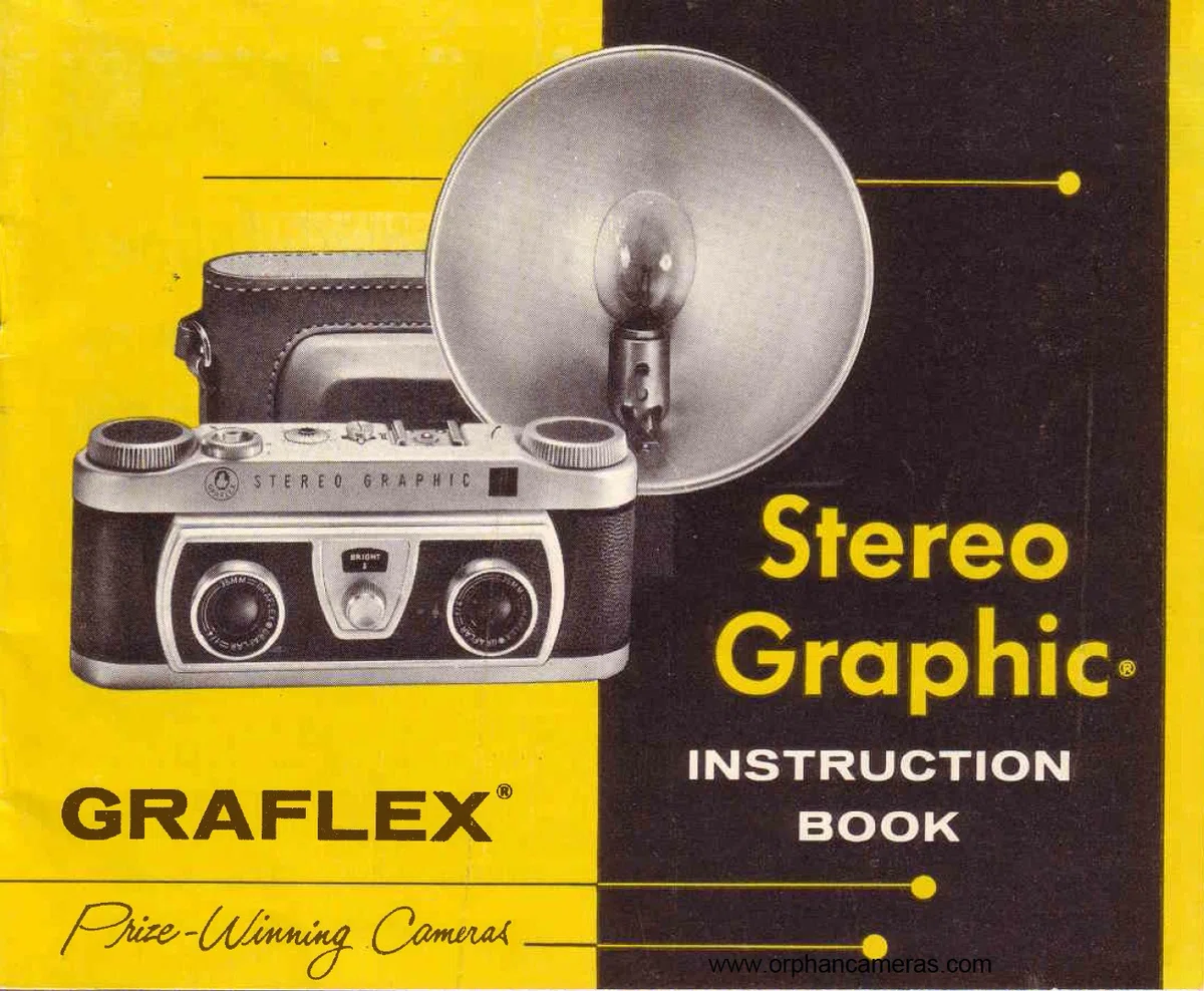 1950年代ステレオカメラ「Stereo Graphic」のDepthmaster System