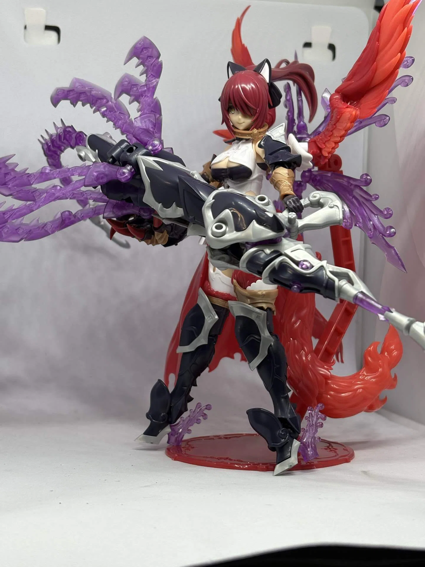 アルカナディア　シャルメド　ミキシング　 黒獅子　全塗装完成品 アルカナディア シャルメド を公式パーツとのミキシングで作る｜いぷ