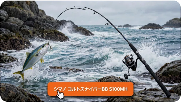 シマノ コルトスナイパーBB S100MHのインプレ！本格ショアジギングを制