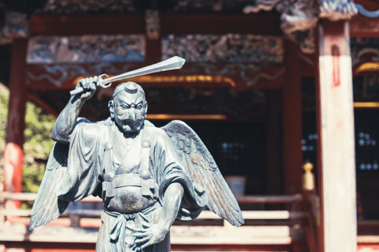 高尾山の天狗像