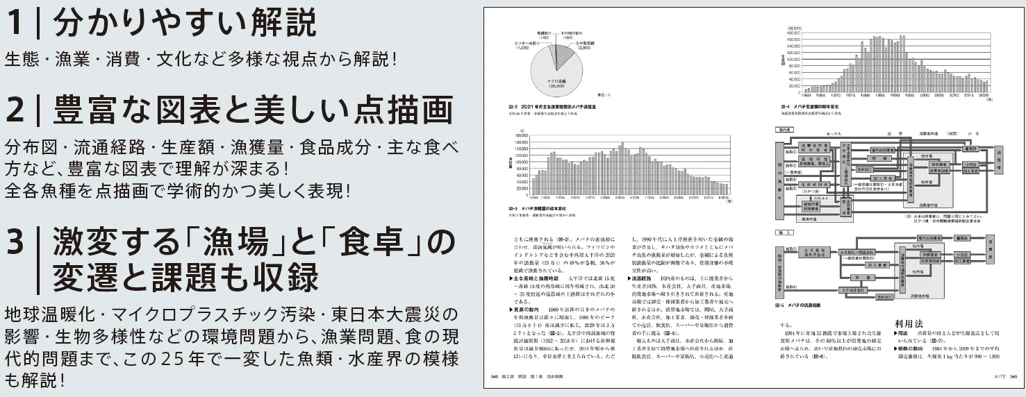 現代おさかな事典 第二版とは｜1504頁・見開き完結・27年ぶり改訂の