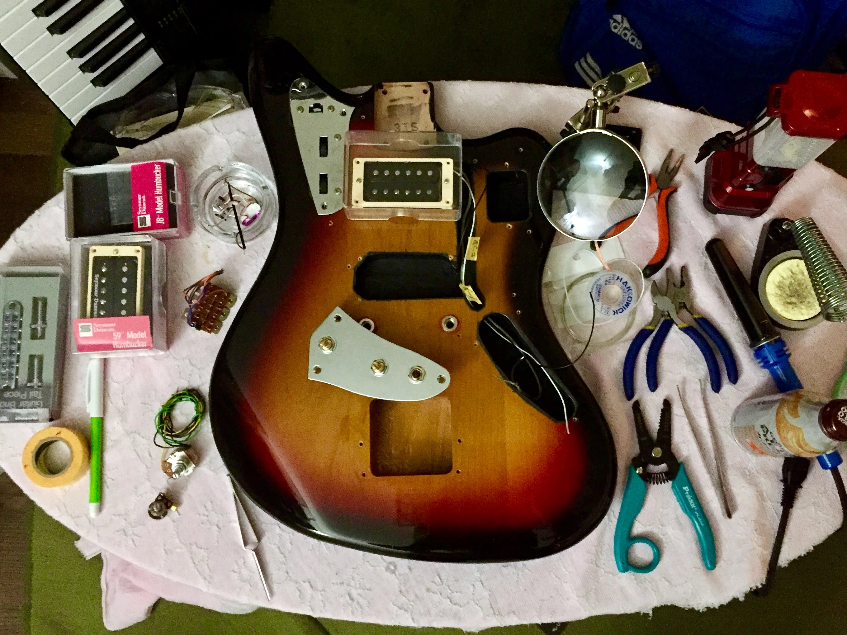 Fender JAGUARを改造する⑧｜CRATERMAN