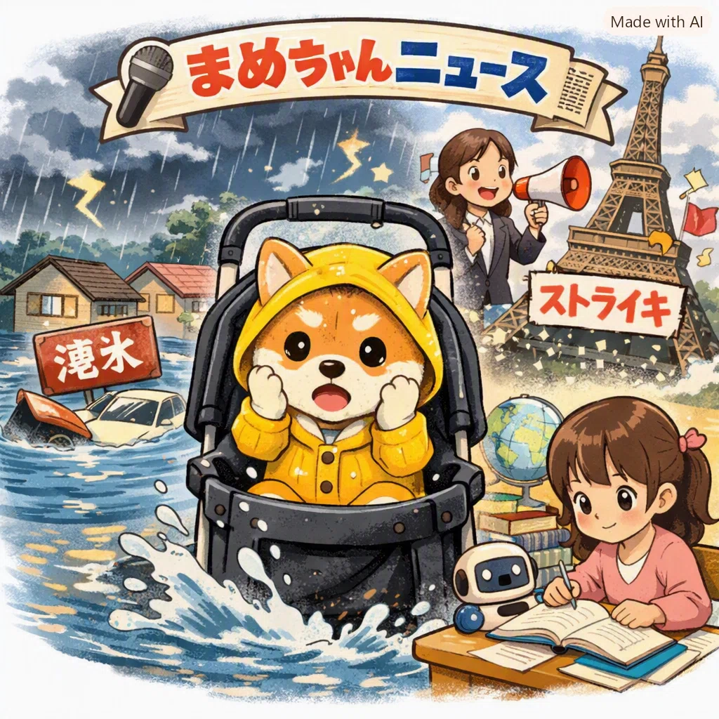 🐾 Mame-chan News (2026/9/9)｜まめちゃん