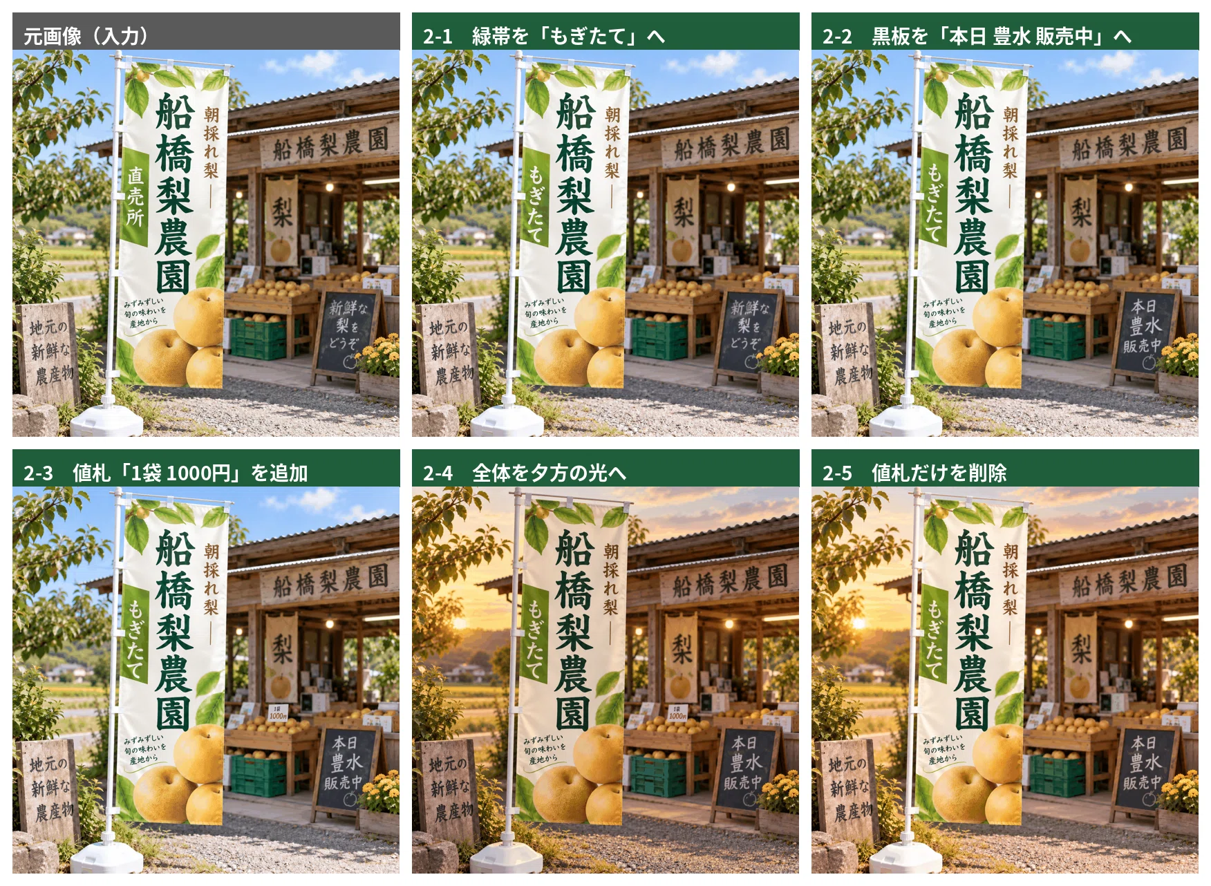 新モデル検証】画像生成AI「GPT Image 2.5」で直売所の