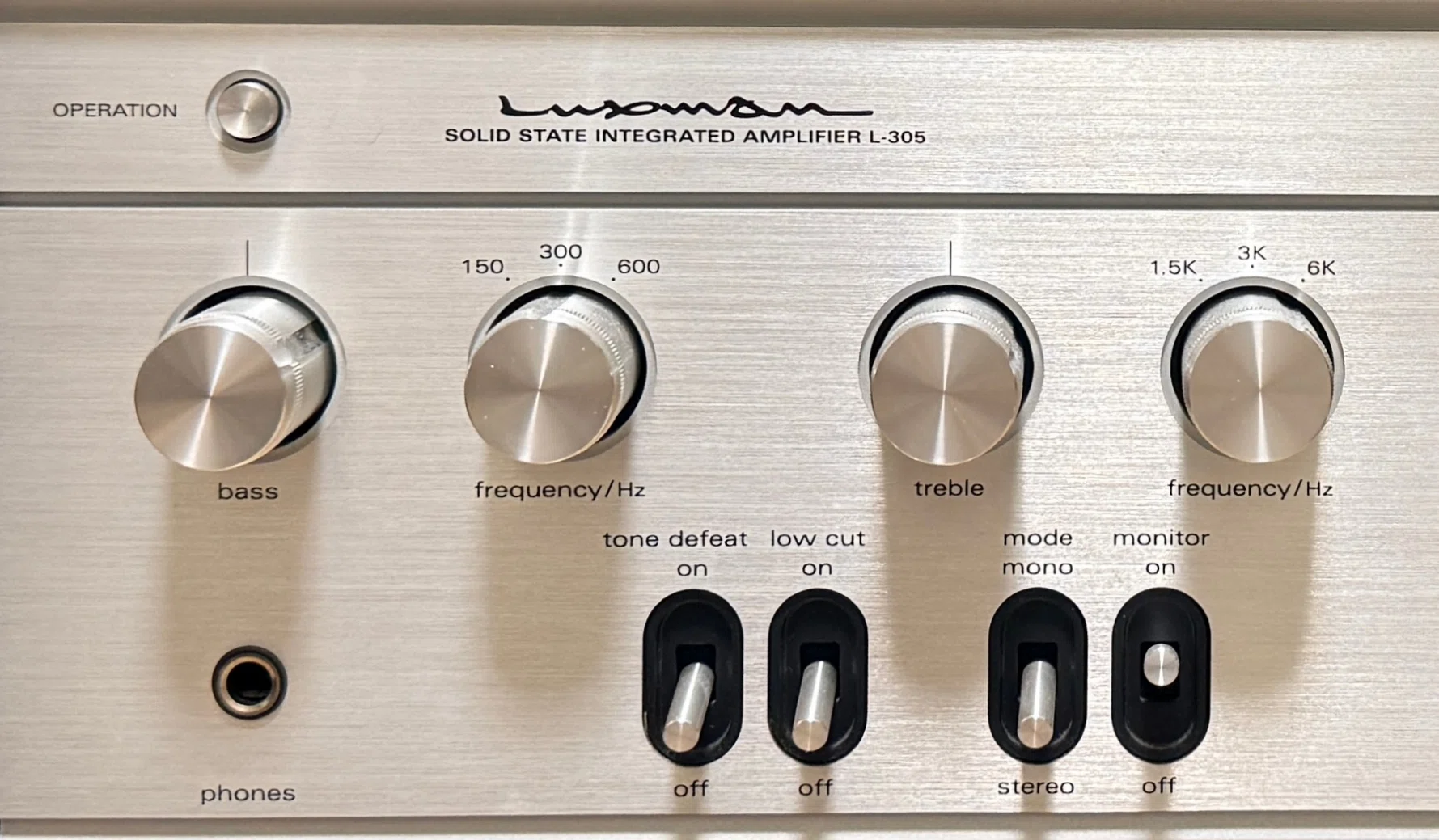 LUXMAN L-305×Behringer FBQ800で自分好みの音を作る——イコライザーと