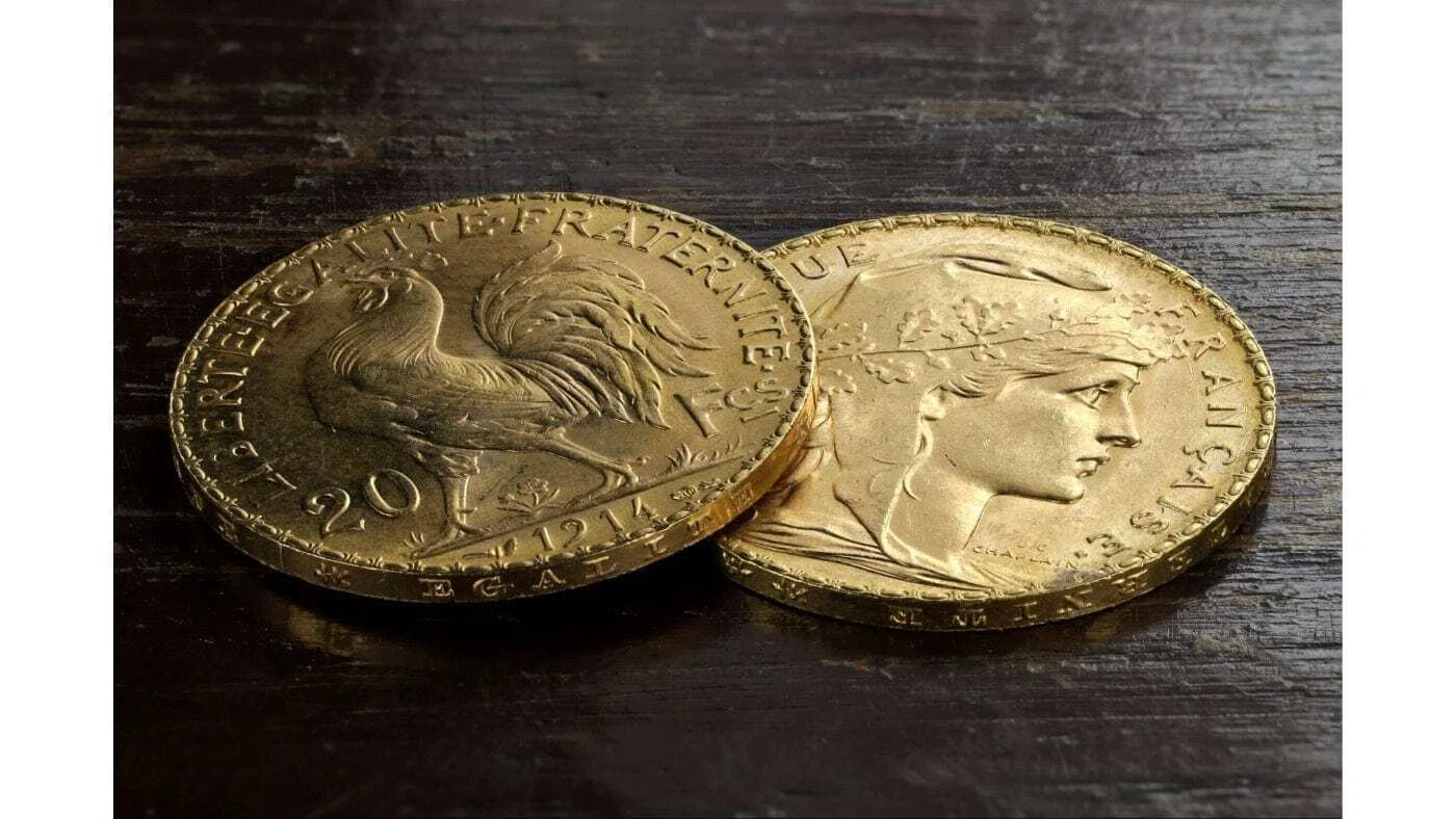 フランスの2つの象徴が描かれた価値ある金貨！マリアンヌ20フランに