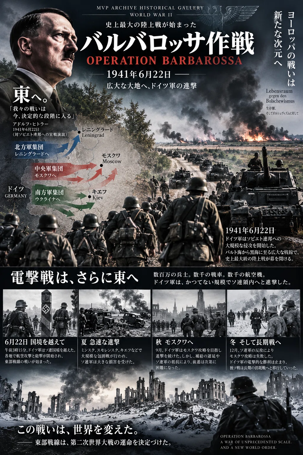 MVP ARCHIVE HISTORY | Nazi Germany : Operation Barbarossa 1941年6