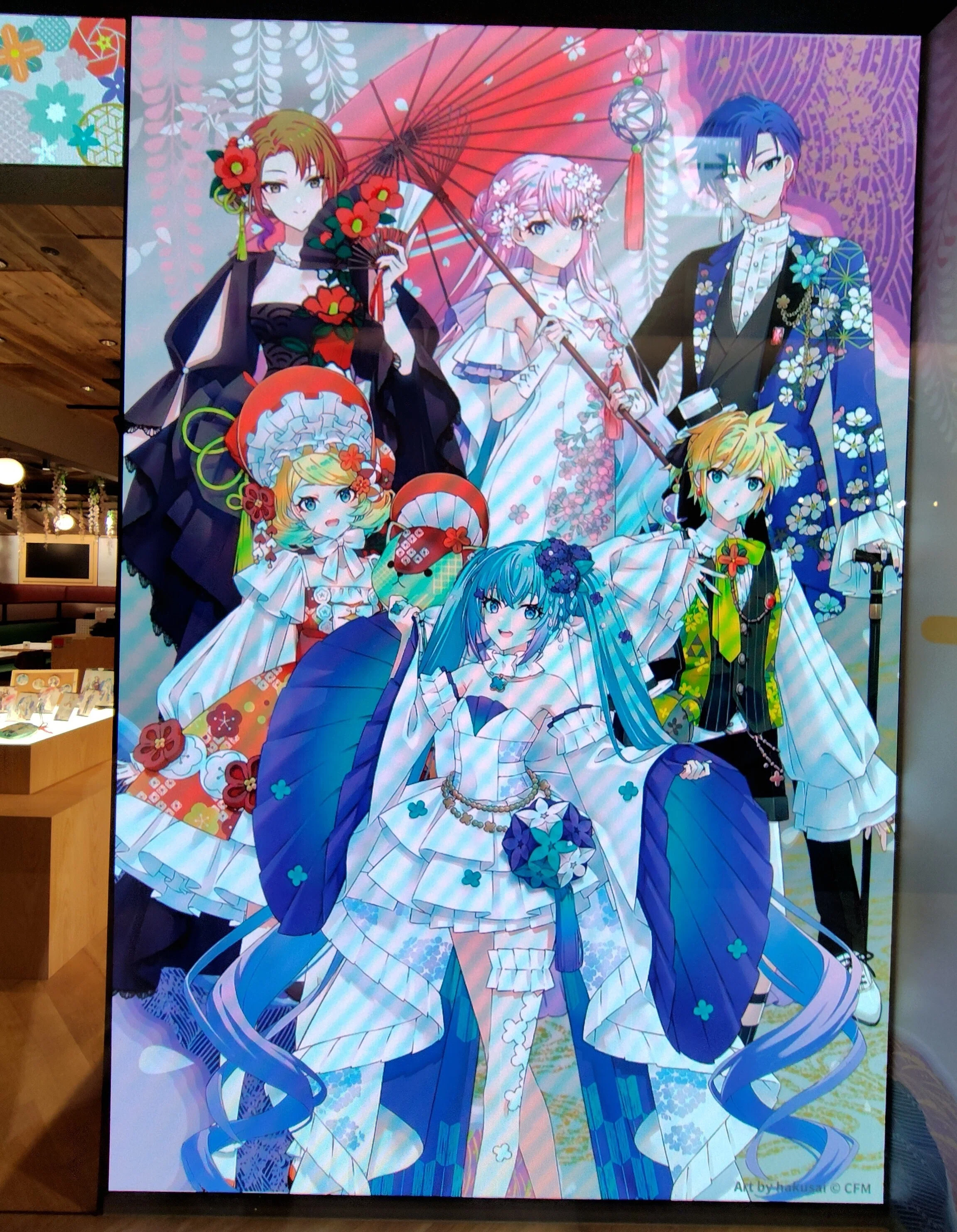 初音ミク「Wa Modern CAFE」に行ってきたぞ！｜toyotaku3