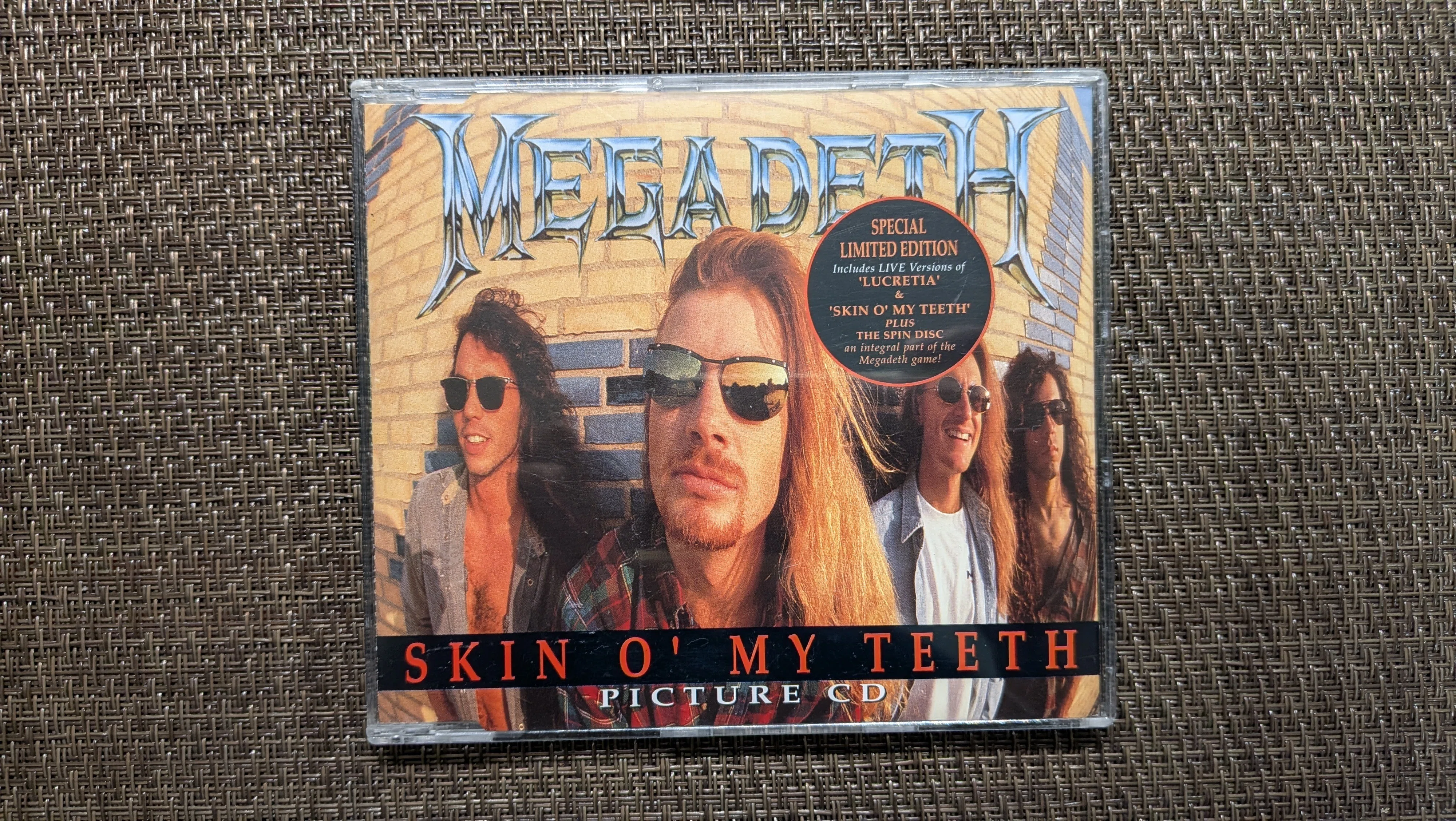 Megadeth（メガデス）Skin O' My Teeth (Picture CD / Special Limited