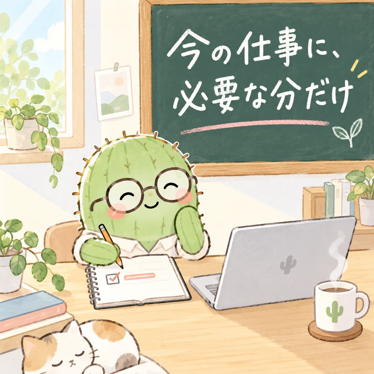 今の仕事に必要な分だけ使う