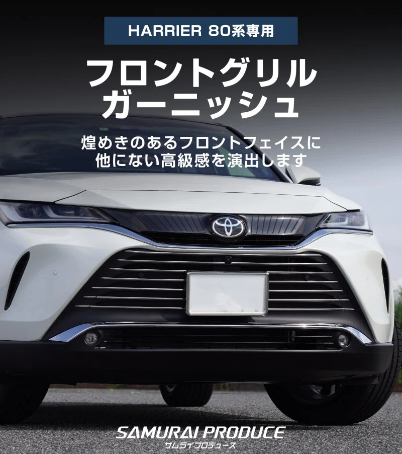 2026年マイナーチェンジ後対応】新型ハリアー80系のおすすめカスタム