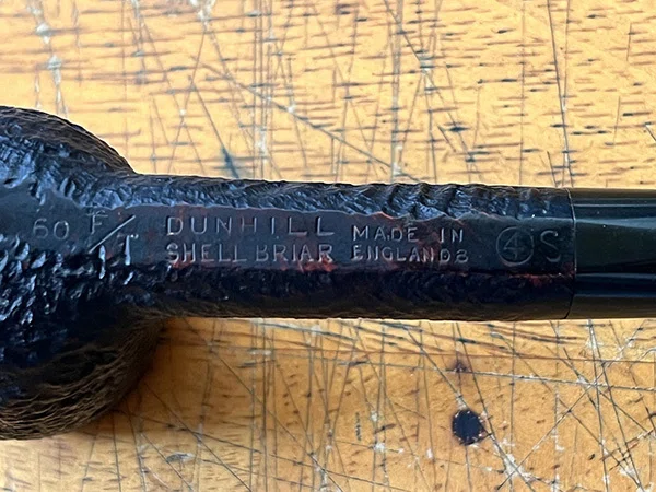 DUNHILL / SHELL BRIAR / 60 F/T / 68年 / ④S｜Bull