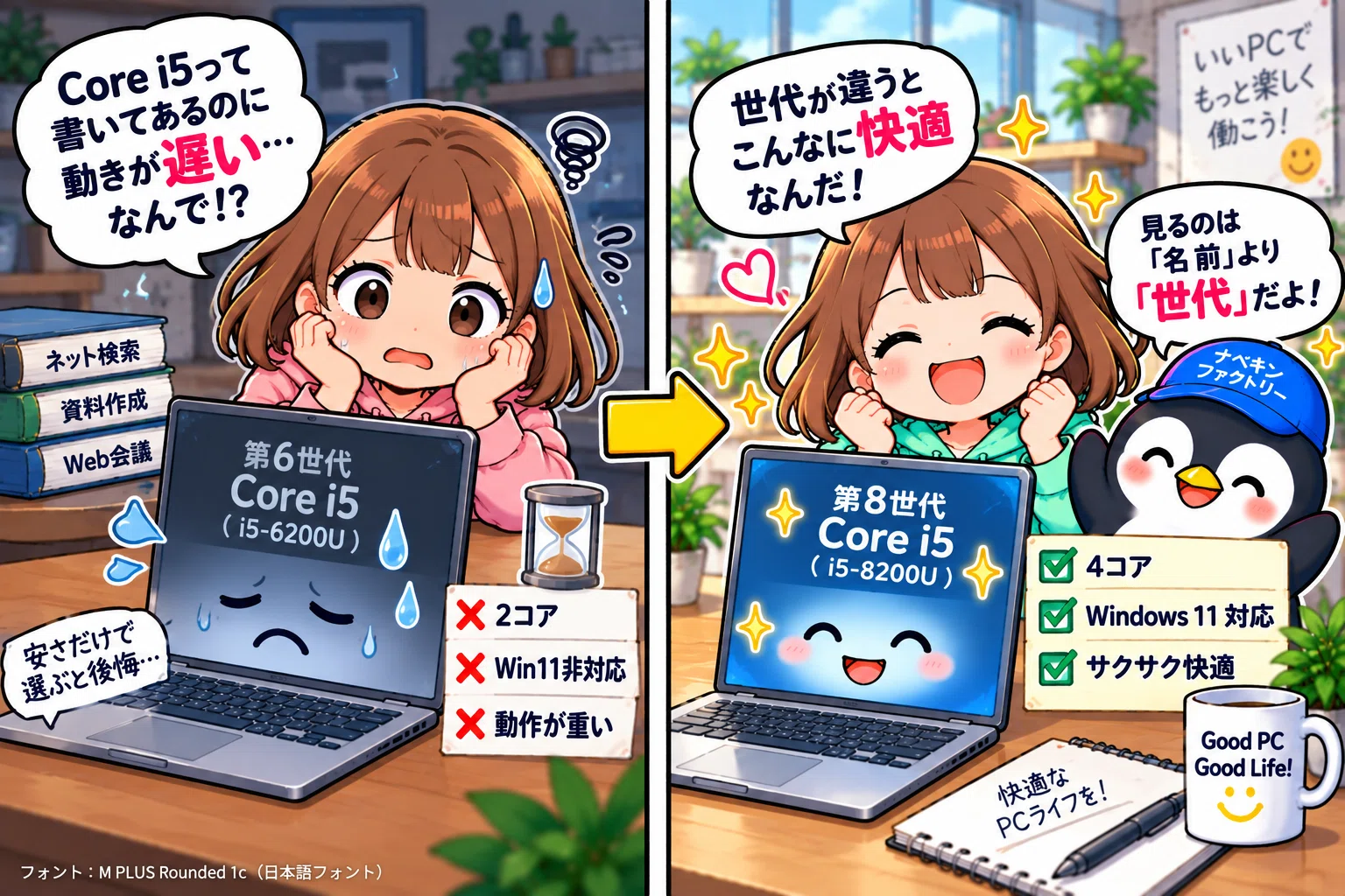 Core i5なら安心」は間違い？第8世代と第6世代の“壁”｜中古パソコン屋