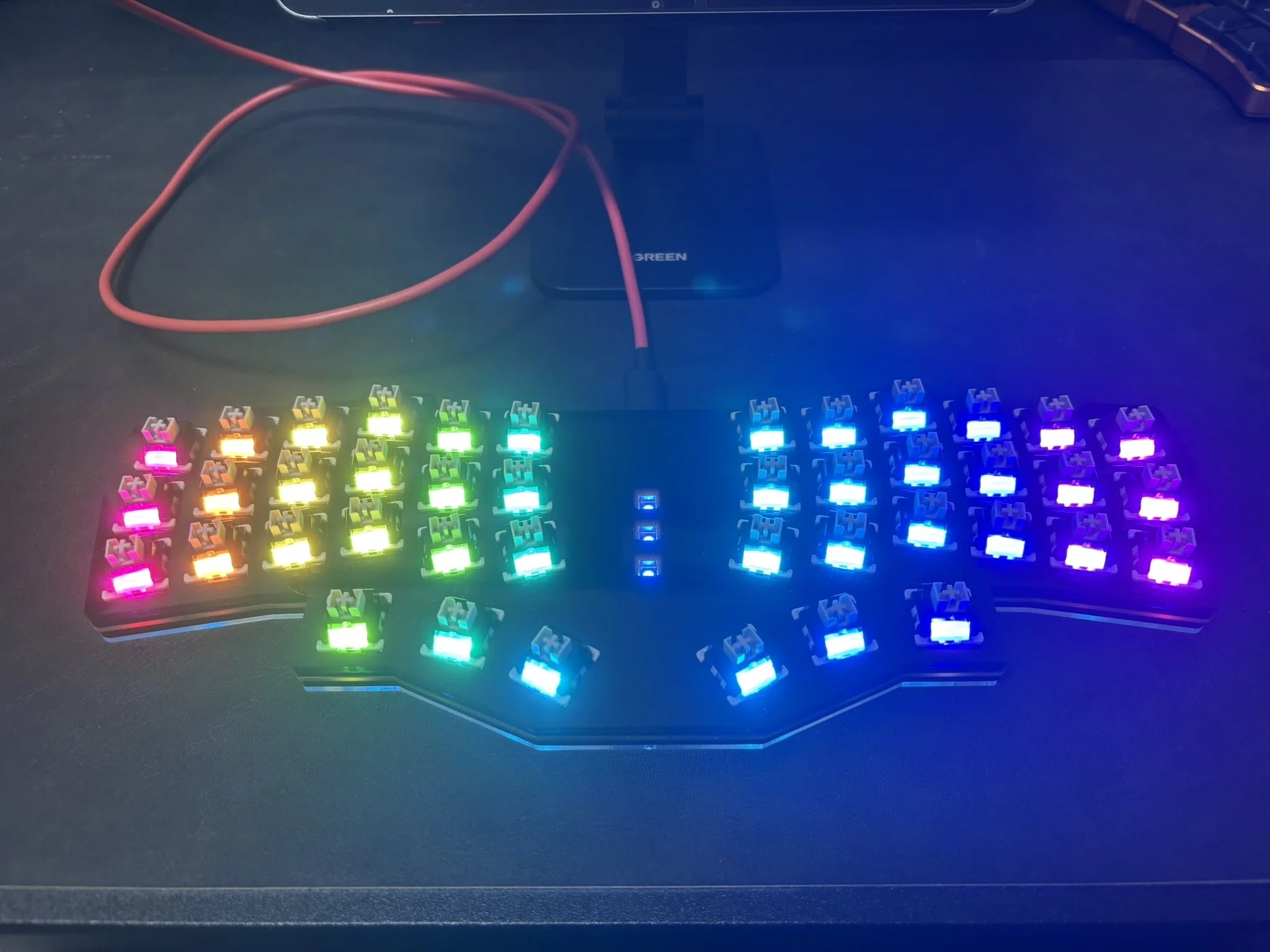Noraneko42L】自作キーボード買っちゃった｜流星ちゃん