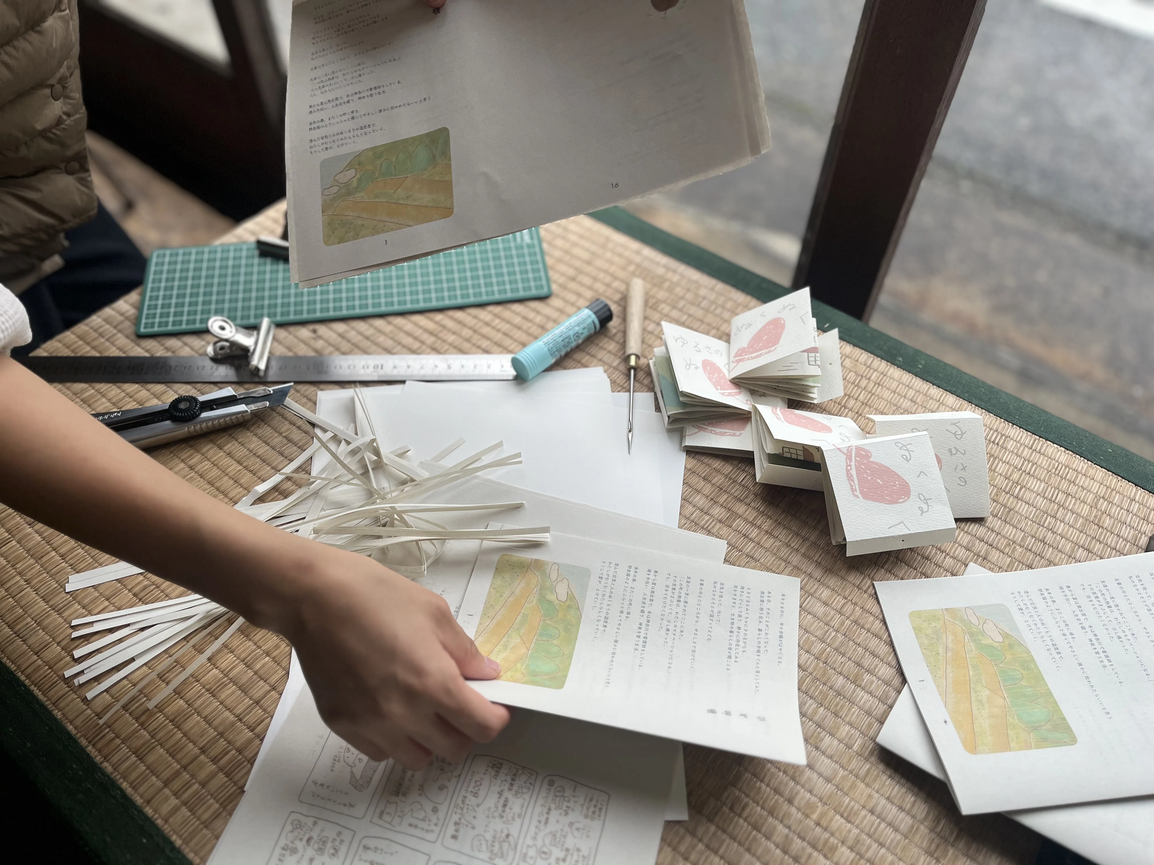 Making a ZINE in Minami-Izu.｜あまのさくや
