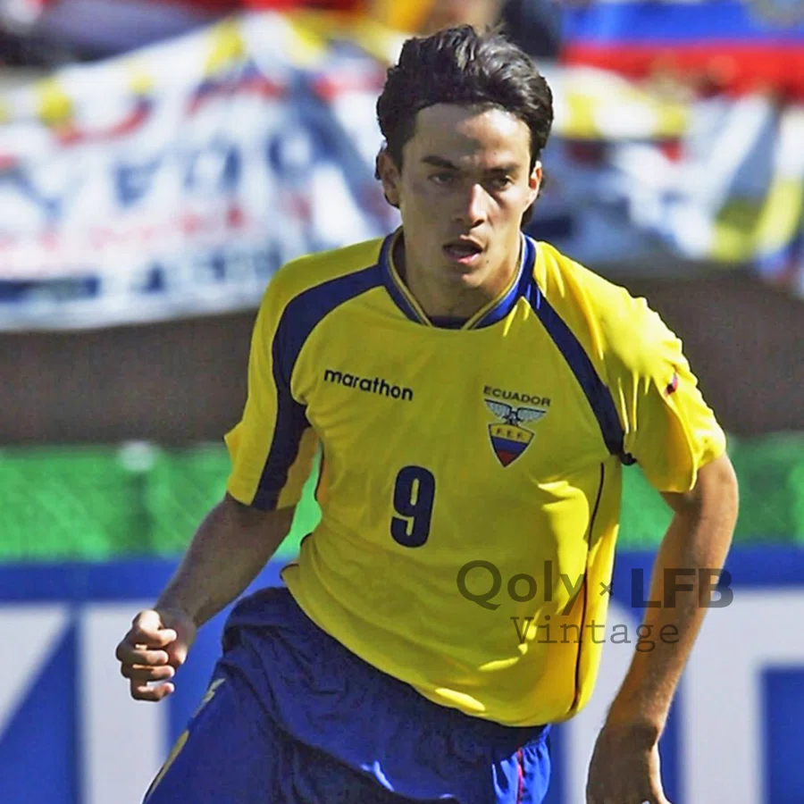 【極美品/XL】エクアドル代表 2002日韓W杯 ユニフォーム Marathon エクアドル代表、W杯初出場！「2002年日韓大会」ユニフォームは
