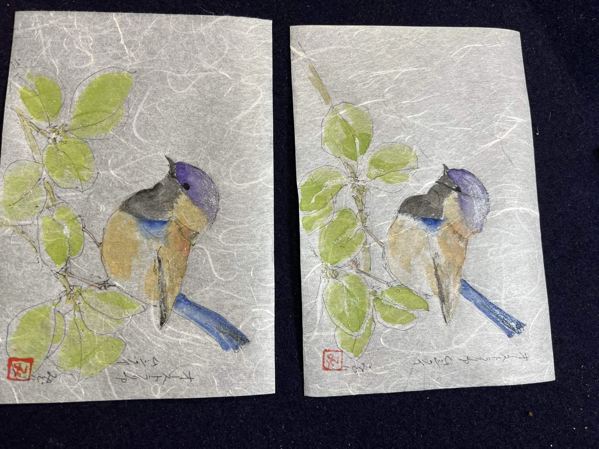 阿見みどりの小さなエッセイ 小鳥の絵に夢中｜銀の鈴社 | 鎌倉の小さな