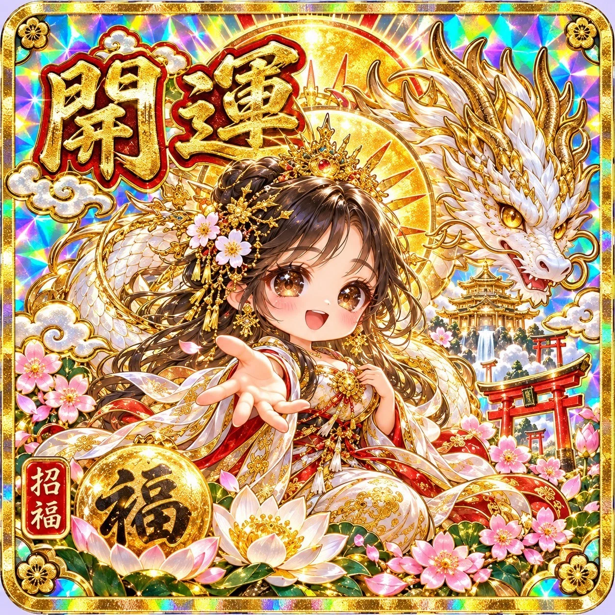 金運・開運幻想アート｜AI Fantasy Shop - BOOTH｜AI supAD