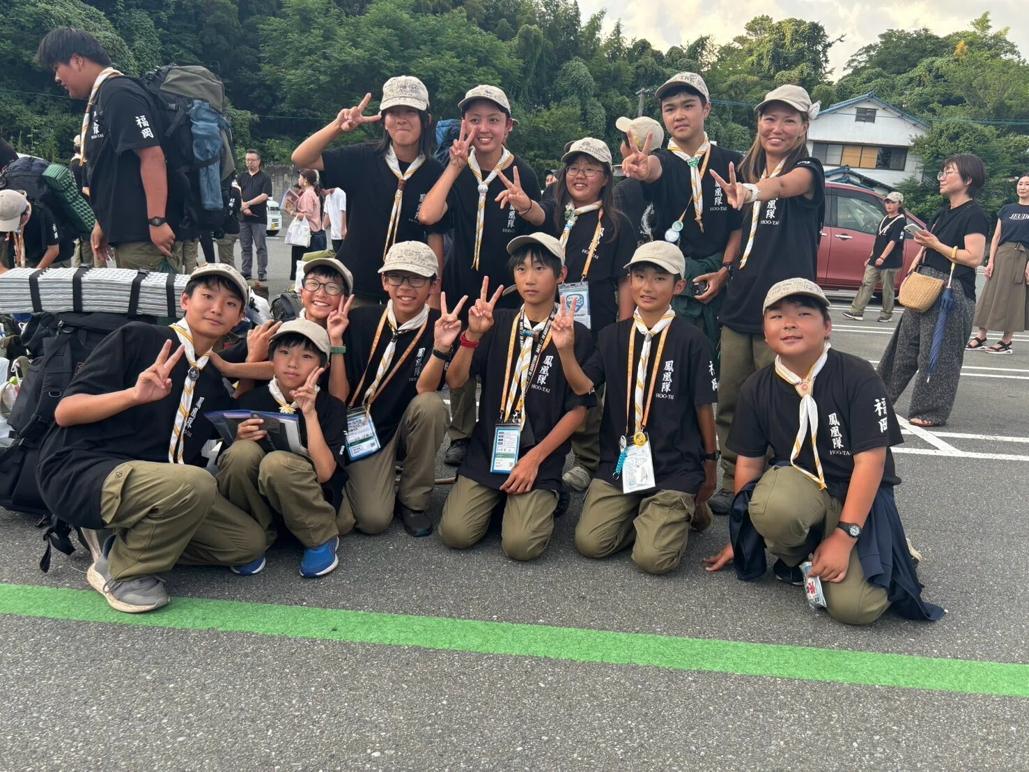 8月4～10日第19回日本スカウトジャンボリーに行ってきました
