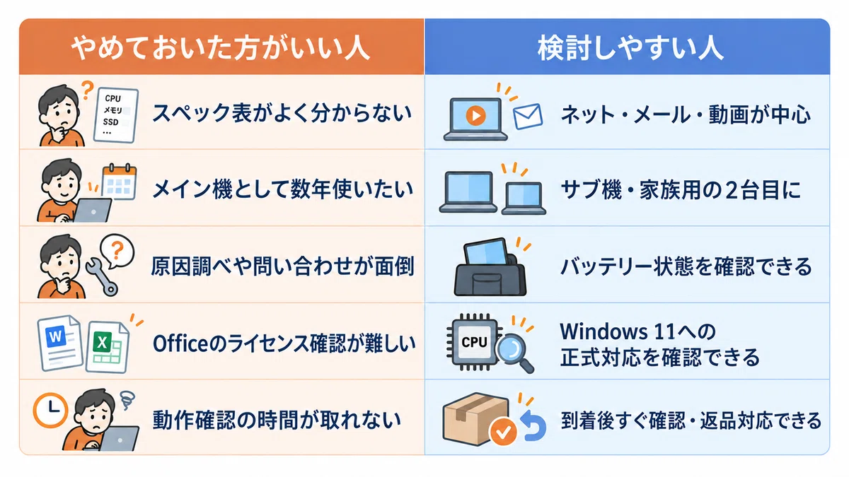 PC&BOOK様決済用 他の方は購入出来ません。 Amazon整備済み品はやめとけ」は本当？購入前に確認したい5つの