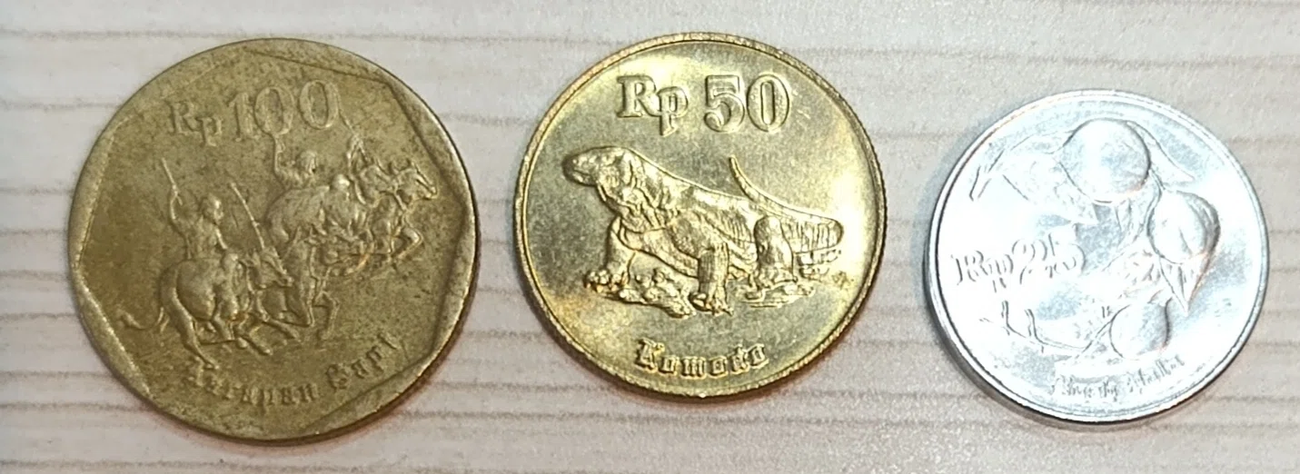 インドネシアの古いお金コレクション｜ナシゴレン