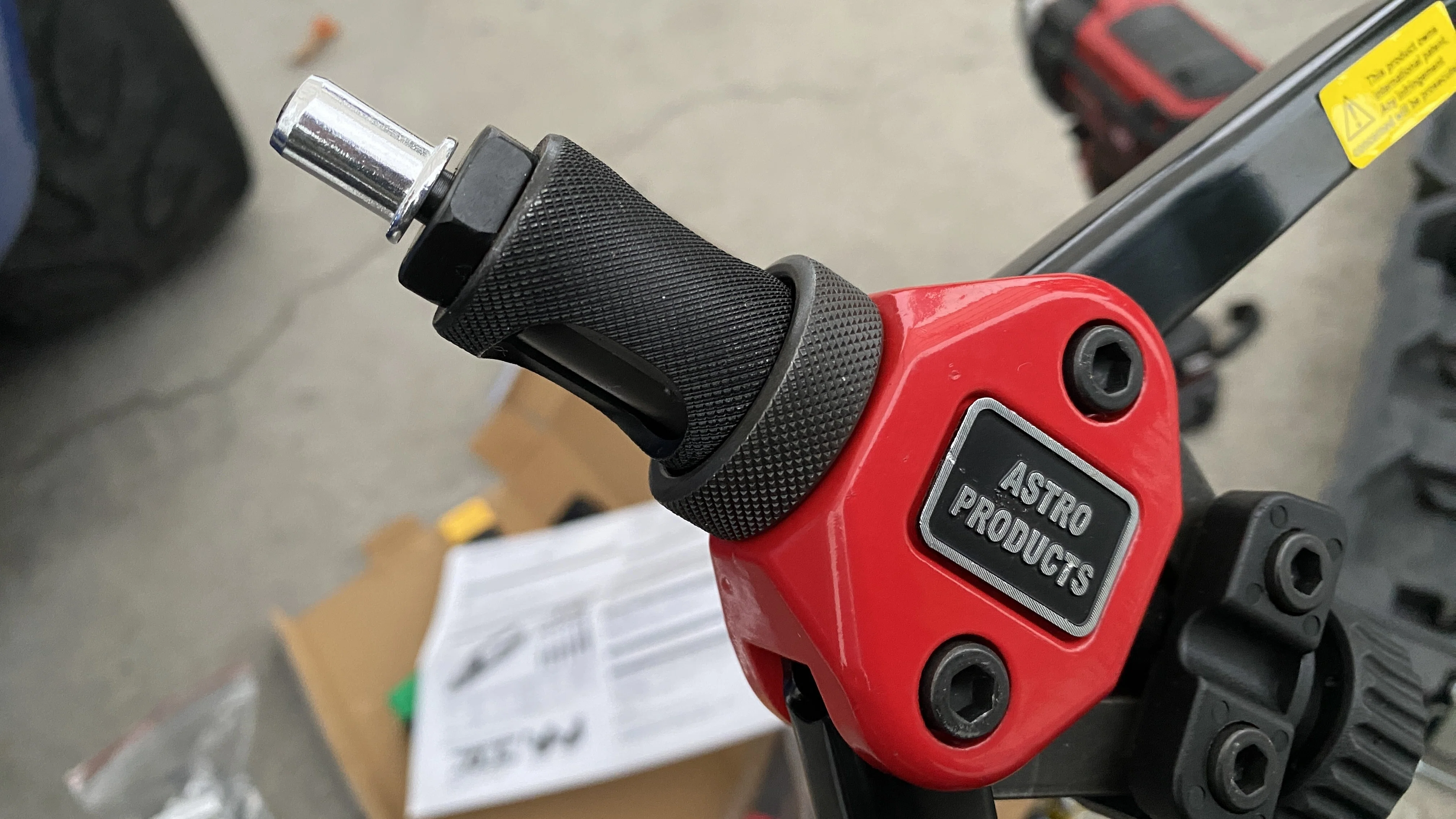 NA Roadster: Making the license plate easier to remove with nut rivets ...