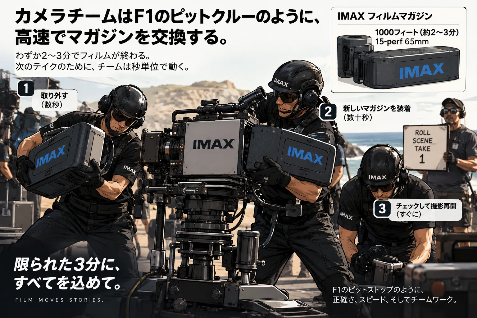 映画を撮るために、カメラそのものを作り変えたノーラン監督 『The