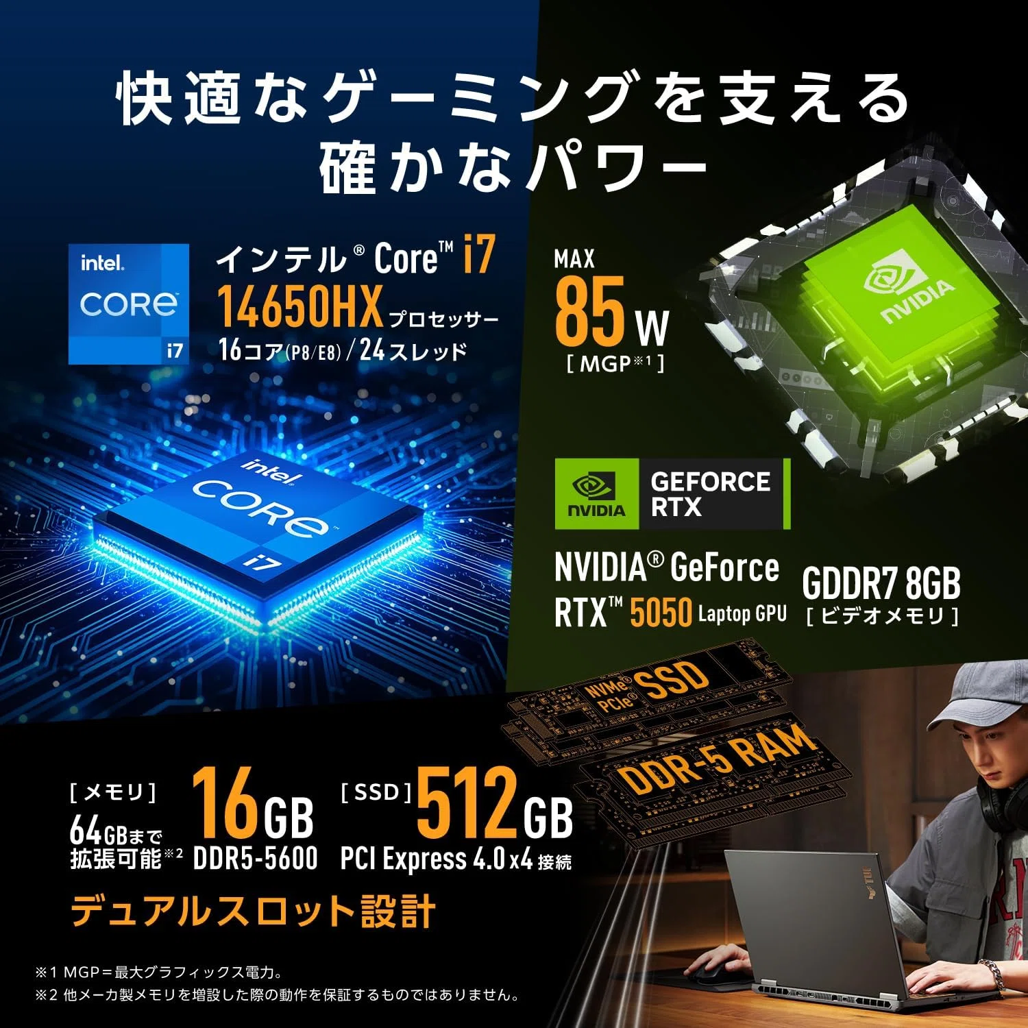 マジでヤバイ】ASUS ゲーミングノートPC TUF Gaming 16 FX610JH 16
