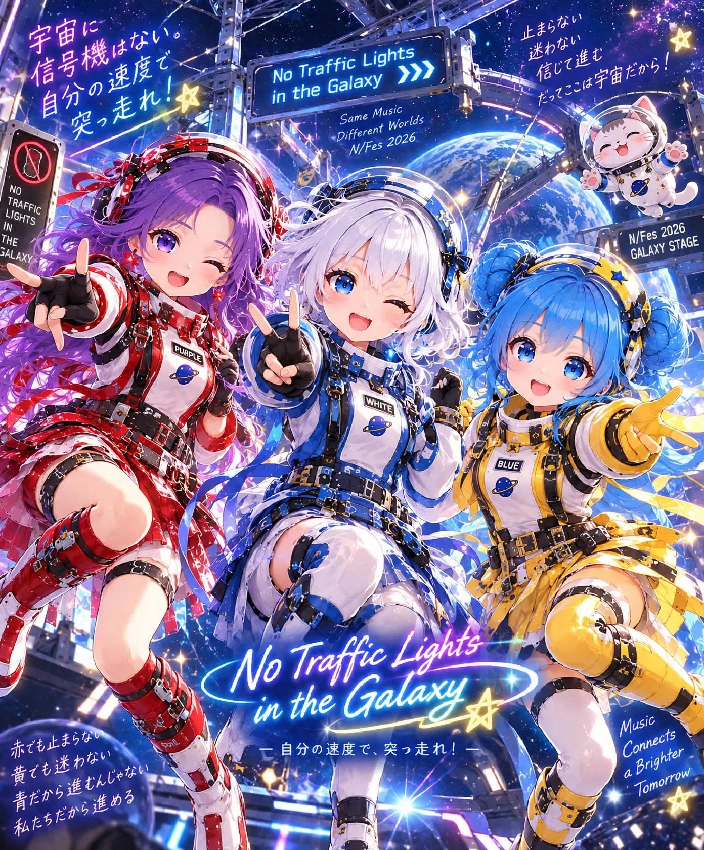 Nフェス2026楽曲参加】宇宙アイドル、Nフェス会場から銀河の果てまで