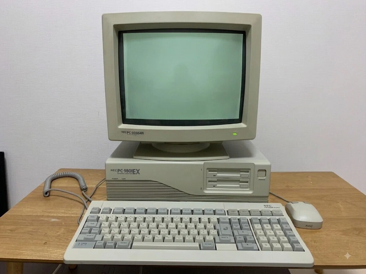 16ビットの限界を打ち破った伝説の名機「NEC PC-9801RA2」32ビット化が