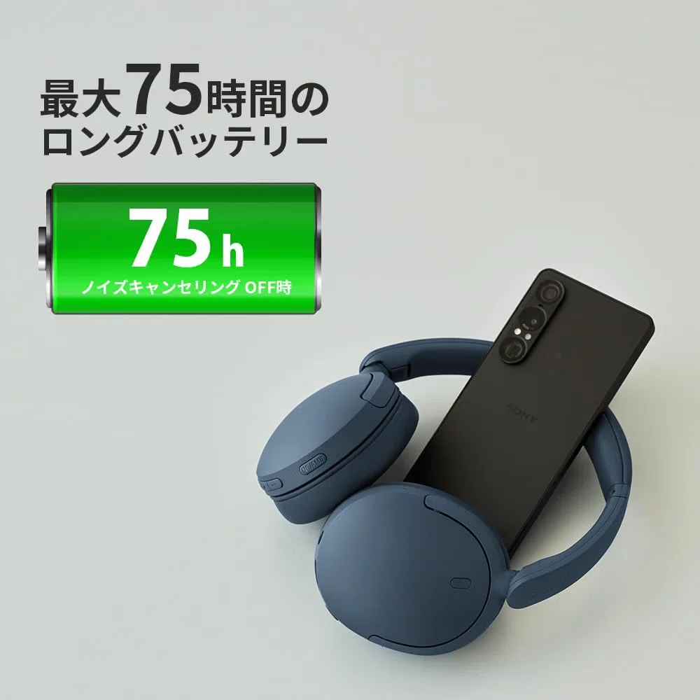 ソニー WH-CH730N｜折りたたみで約40%小さくなるNCヘッドホン｜りょー