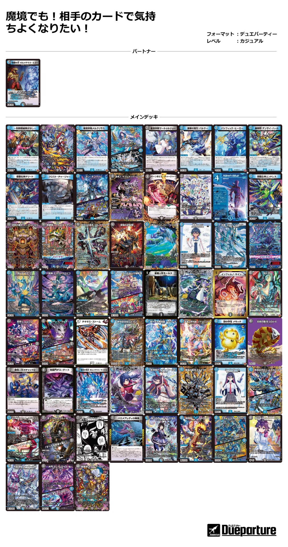 [Duel Masters Party] More! I want to feel good using my opponent's ...