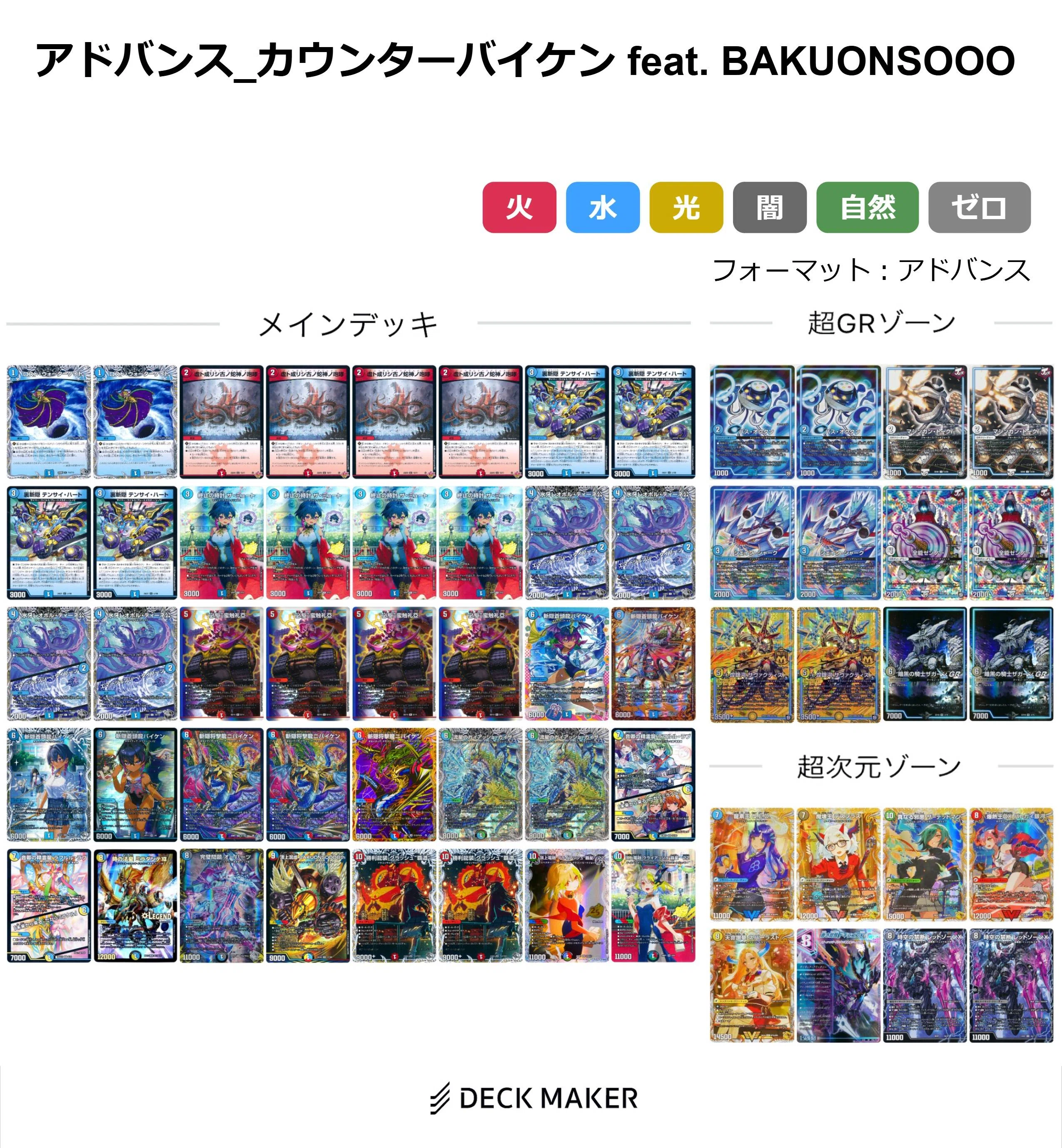 時には好きなカードの話を『頂上混成 BAKUONSOOO8th』｜サイトロ