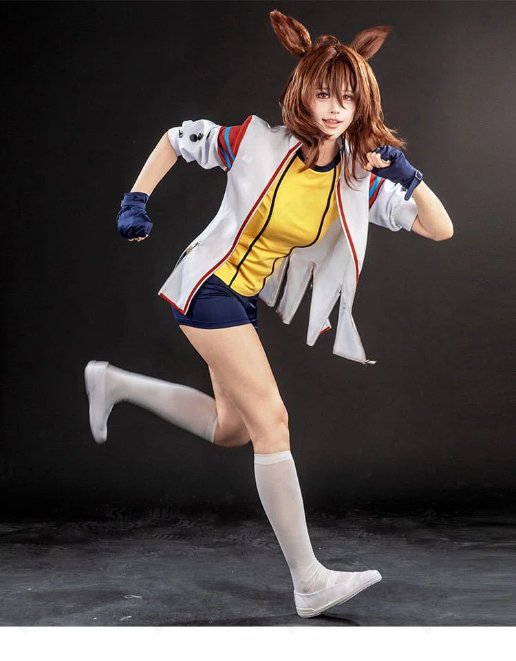 ウマ娘コスプレ｜アグネスタキオン トレーニングウェア風5点セットで