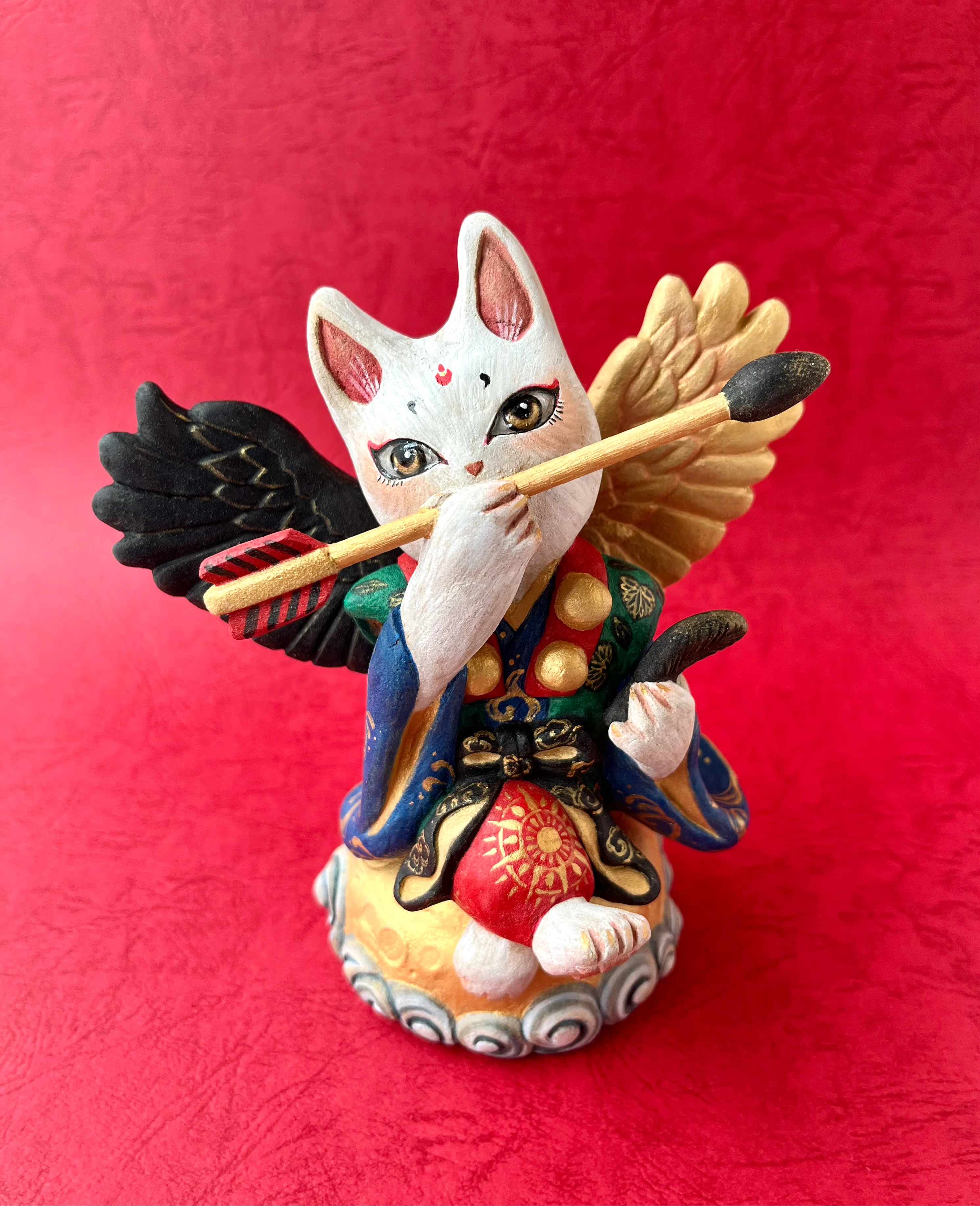 作品解説】ことほぎ 個展「神猫七変化」｜Picaresque Art Gallery