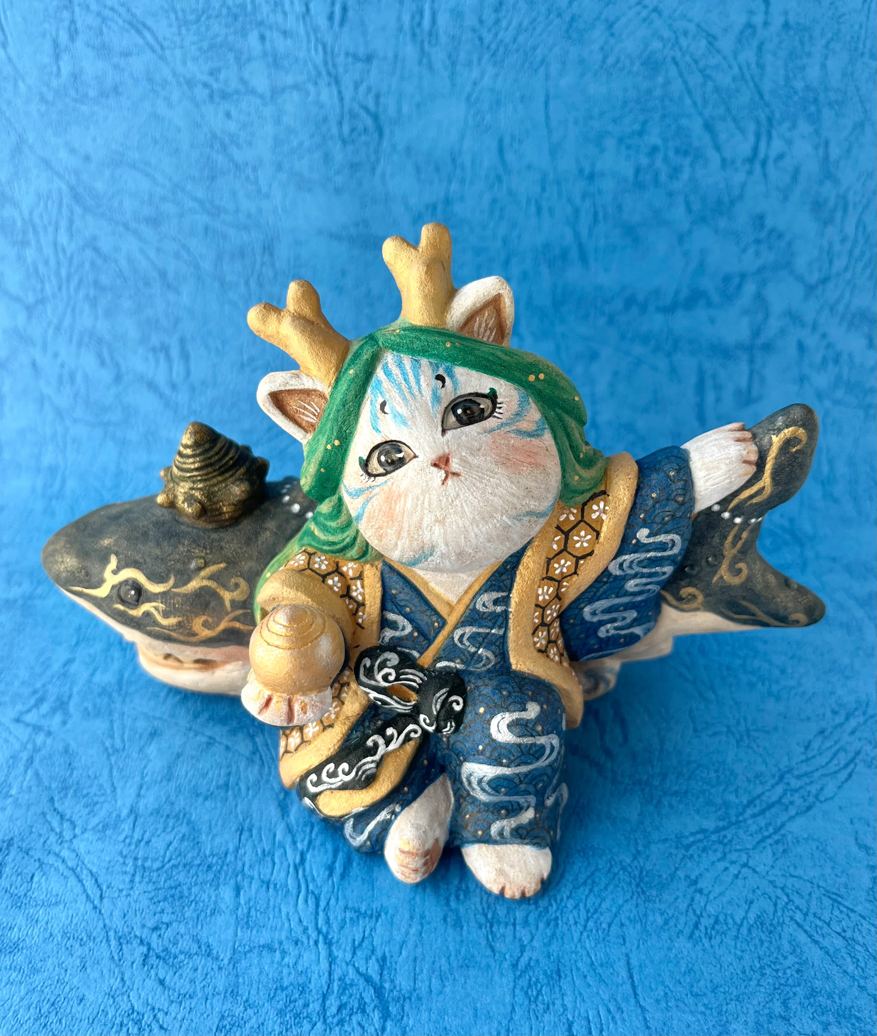 作品解説】ことほぎ 個展「神猫七変化」｜Picaresque Art Gallery